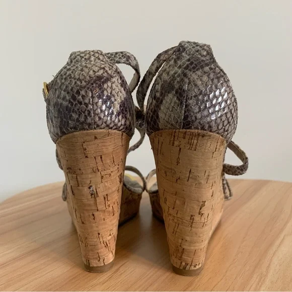 Dolce Vita Strappy Wedges - Picture 5 of 7